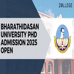 Bharathidasan University PhD Admission 2025 Open
